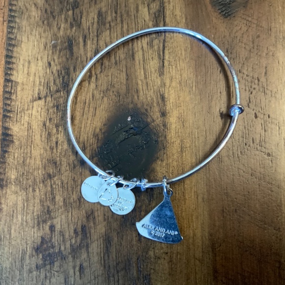 Alex and Ani Sailboat Seas Bangle - Picture 2 of 2